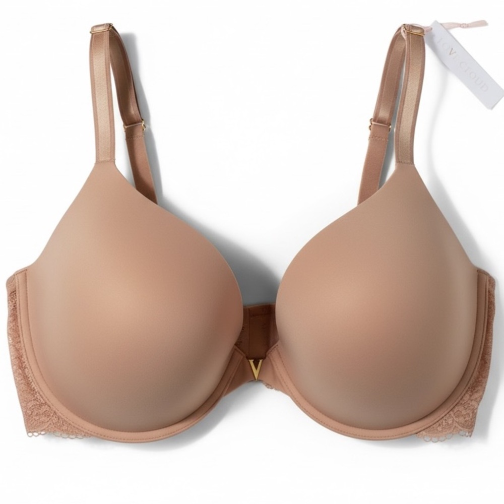 Victoria's Secret Love Cloud Lightly Lined Demi Bra 38DDD NWT